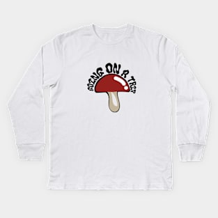 Trip Mushroom Kids Long Sleeve T-Shirt